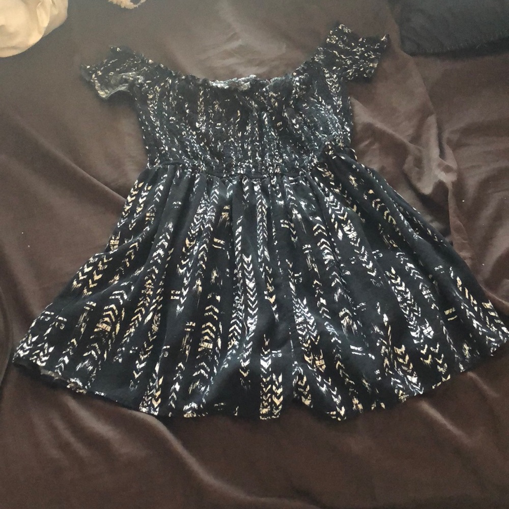 Black and white romper